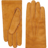 Beatrice - gants en daim avec doublure luxueuse en shearling (fourrure de mouton)