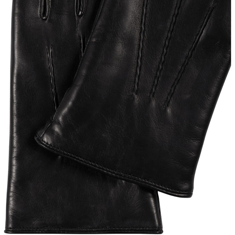 Gants cuir noir doublés laine pilote readytofly