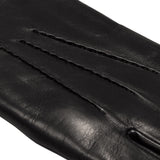 Gants en Cuir épais - Écran tactile - Doublure chaude en laine d'agneau – Gants en Cuir de Luxe – Fait à la Main en Italie - Fratelli Orsini® - 4
