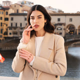 Gants de Conduite Pour Femme Rose - Fabriqués à la main en Italie – Gants en Cuir de Luxe – Fait à la Main en Italie - Fratelli Orsini® - 2
