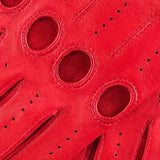 Gants de Conduite Pour Femme Rouge - Fabriqués à la main en Italie – Gants en Cuir de Luxe – Fait à la Main en Italie - Fratelli Orsini® - 5