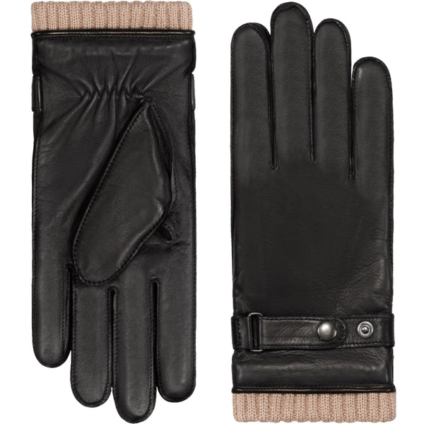 Gants Cuir ICON 1000 RIMFIRE Noir Beige Gris - ICON / Gants / Homme