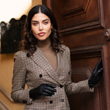 Gants en Cuir Pour Femme - Doublure en laine d'agneau - Fabriqués à la main en Italie – Gants en Cuir de Luxe – Fait à la Main en Italie - Fratelli Orsini® - 8
