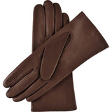 Gants en Cuir Marron Femme - Écran Tactile - Fabriqués en Italie – Gants en Cuir de Luxe – Fait à la Main en Italie - Fratelli Orsini® - 2