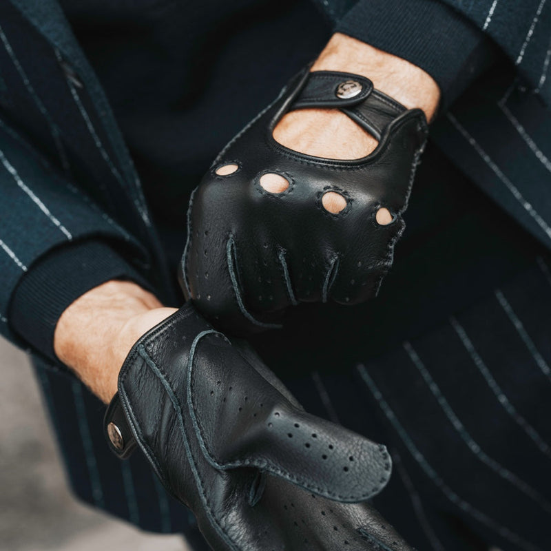 Gants de Conduite Femme Noir - Fabriqués à la main en Italie – Fratelli  Orsini®