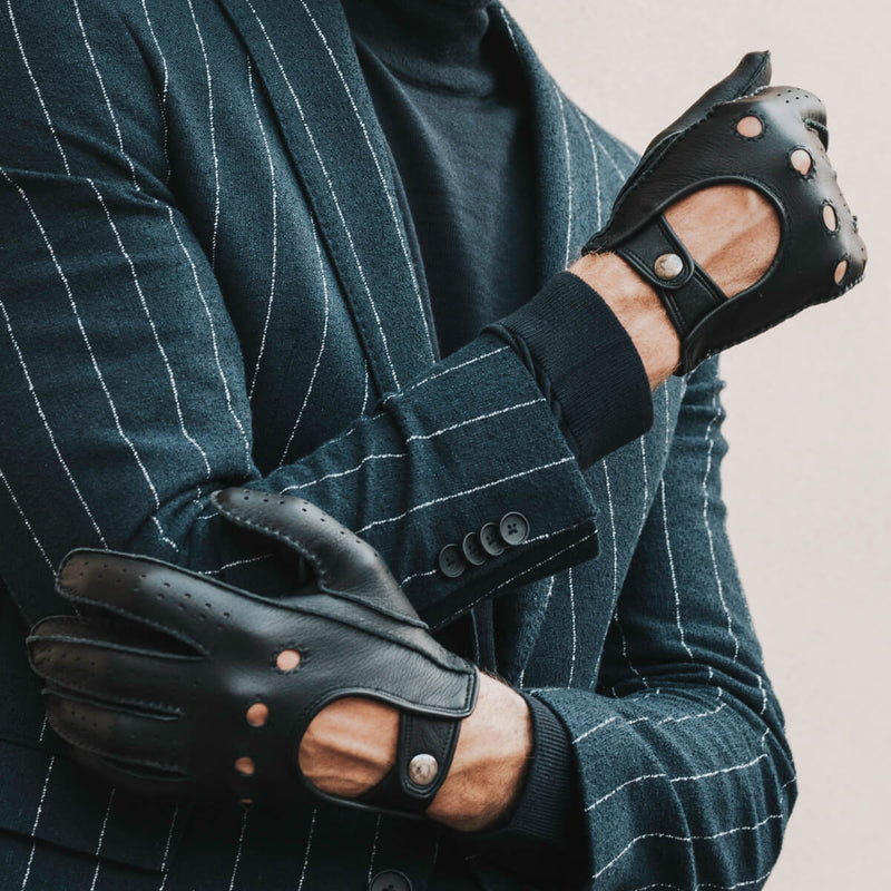 Gants de Conduite Femme Noir - Fabriqués à la main en Italie – Fratelli  Orsini®