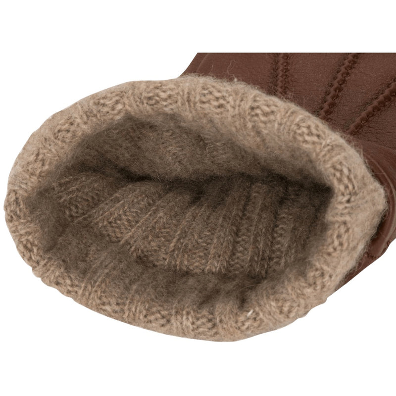Gants en Cuir Marron Homme - Peau de daim - Fabriqués à la main en Italie – Gants en Cuir de Luxe – Fait à la Main en Italie - Fratelli Orsini® - 2