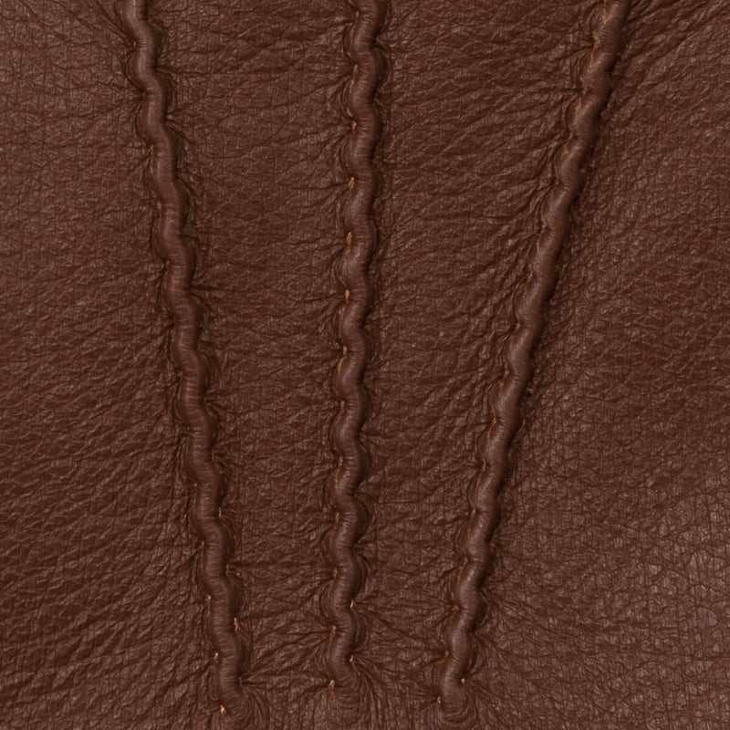Gants en Cuir Marron Homme - Peau de daim - Fabriqués à la main en Italie – Gants en Cuir de Luxe – Fait à la Main en Italie - Fratelli Orsini® - 5
