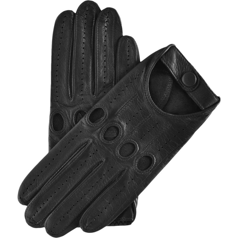 Gants de Conduite Homme Noir - Fabriqués à la main en Italie