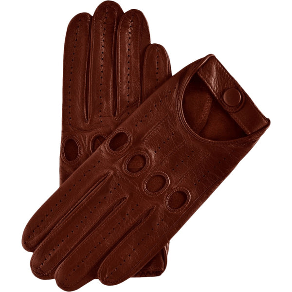 Gants de Conduite Homme Marron - Fabriqués à la main en Italie - Fratelli Orsini – Gants en Cuir de Luxe – Fait à la Main en Italie - Fratelli Orsini® - 1