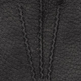 Gants en Cuir Pécari Noir - 100% Cachemire - Fabriqués à la main en Italie – Gants en Cuir de Luxe – Fait à la Main en Italie - Fratelli Orsini® - 3