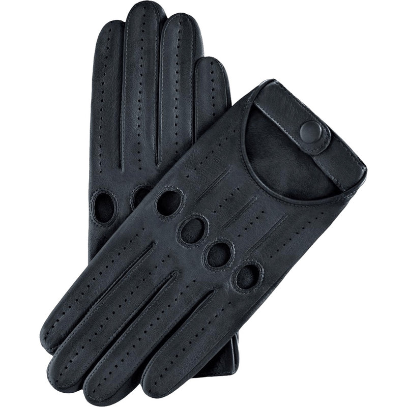 Gants de Conduite Pour Femme Noir - Fabriqués à la main en Italie – Gants en Cuir de Luxe – Fait à la Main en Italie - Fratelli Orsini® - 1